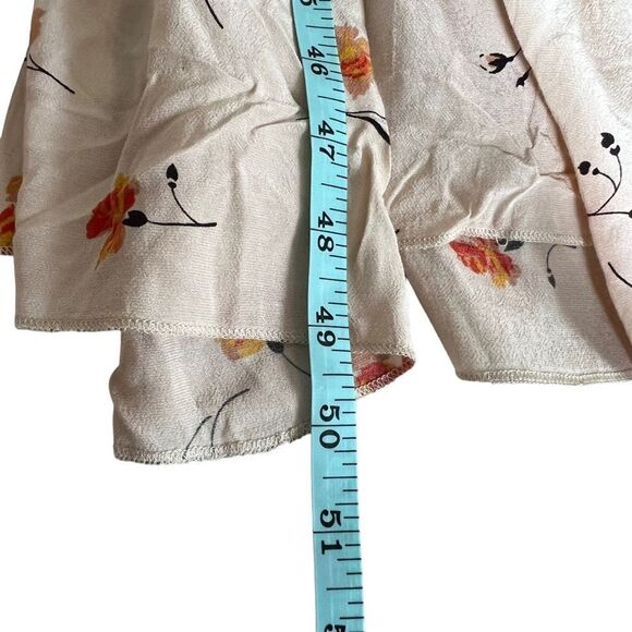 MAJORELLE Mistwood In Bloom Wrap Floral Midi Dress Small - Picture 6 of 8